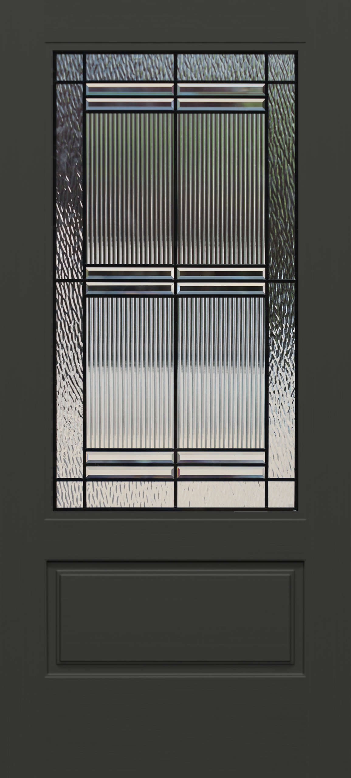 ONYX 3/4 Lite Landcaster Direct Glazed Deco Glass