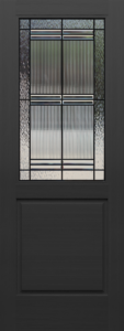 ONYX 1/2 Lite Landcaster Direct Glazed Deco Glass