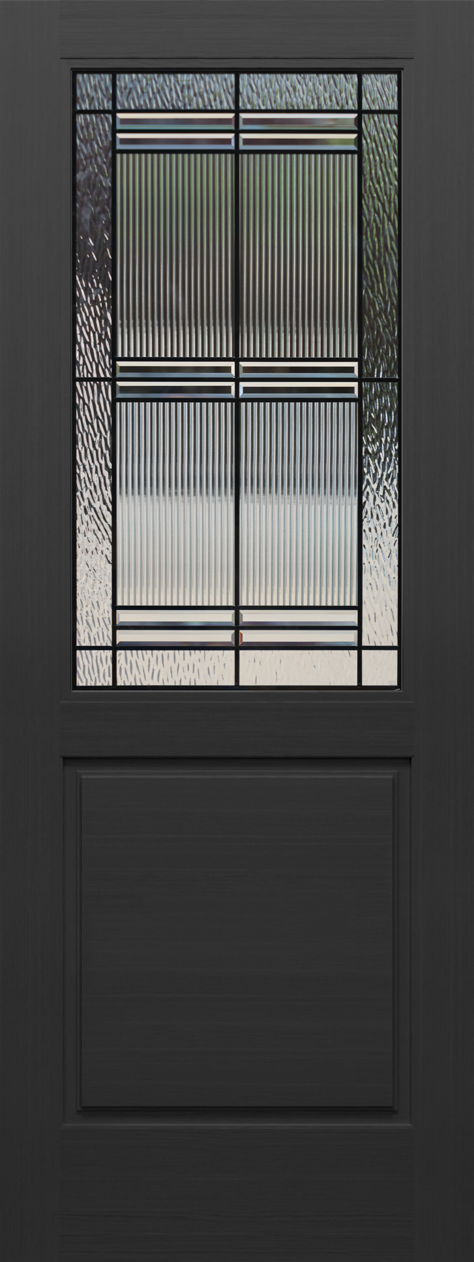 ONYX 1/2 Lite Landcaster Direct Glazed Deco Glass