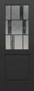 ONYX 1/2 Lite Sonata Direct Glazed Deco Glass