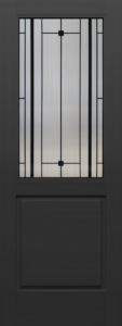 ONYX 1/2 Lite Triomphe Direct Glazed Deco Glass