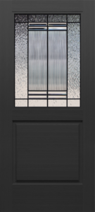 ONYX 1/2 Lite Landcaster Direct Glazed Deco Glass