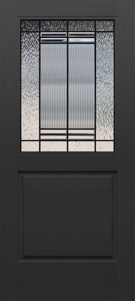 ONYX 1/2 Lite Landcaster Direct Glazed Deco Glass