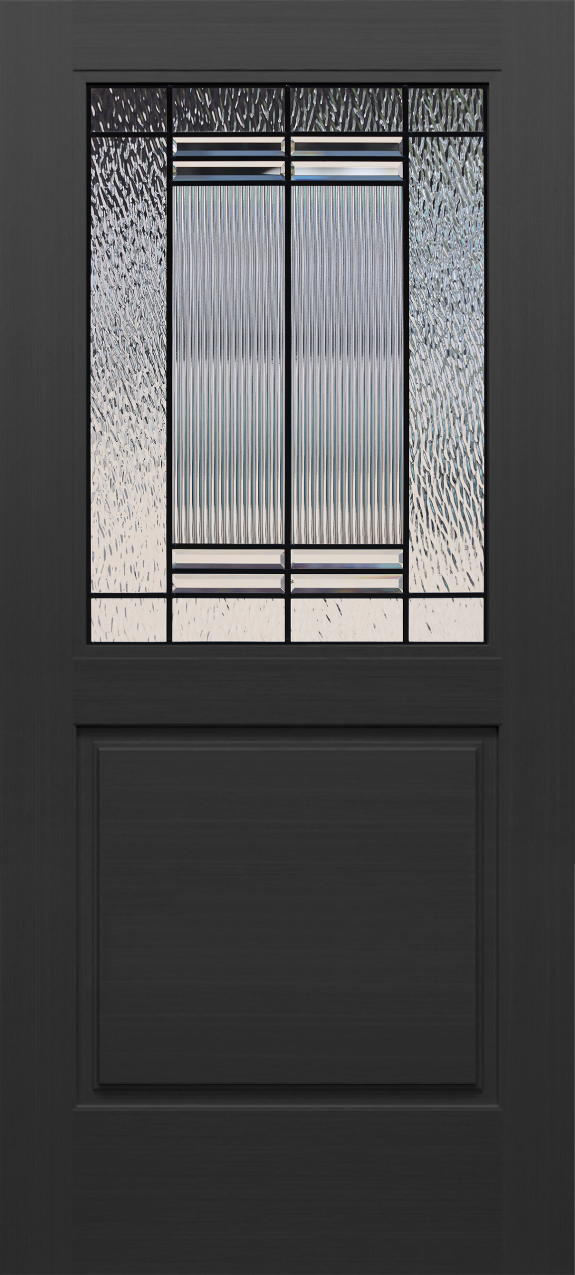 ONYX 1/2 Lite Landcaster Direct Glazed Deco Glass