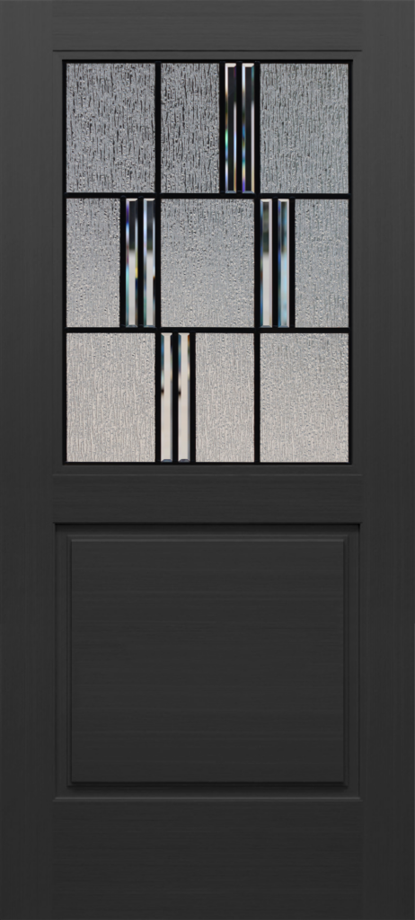 ONYX 1/2 Lite Sonata Direct Glazed Deco Glass