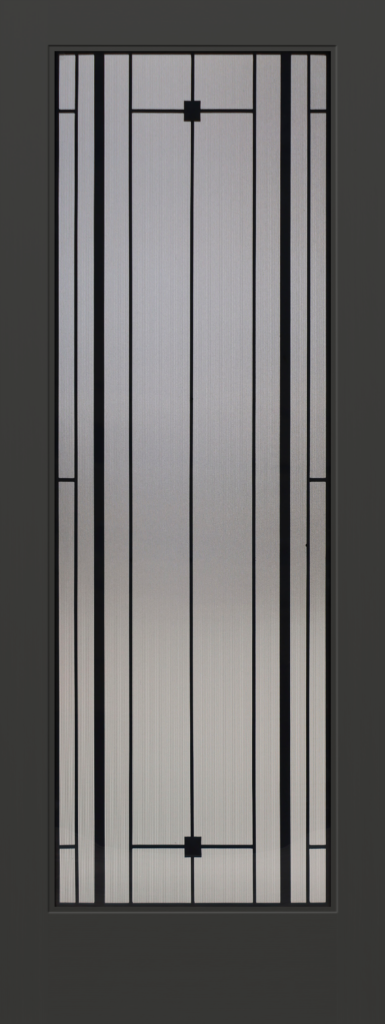 ONYX Full Lite Triomphe Direct Glazed Deco Glass