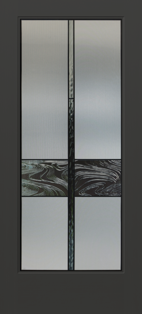 ONYX Full Lite Chapelle Direct Glazed Deco Glass