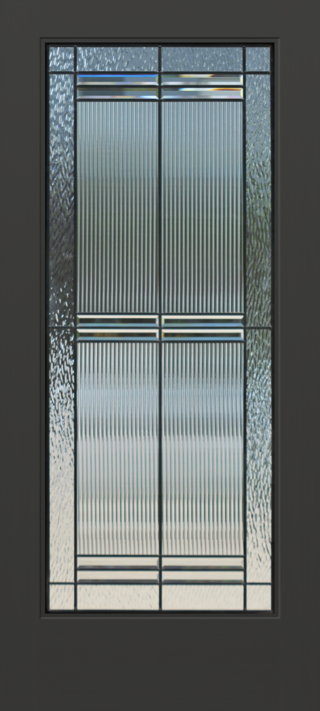 ONYX Full Lite Landcaster Direct Glazed Deco Glass